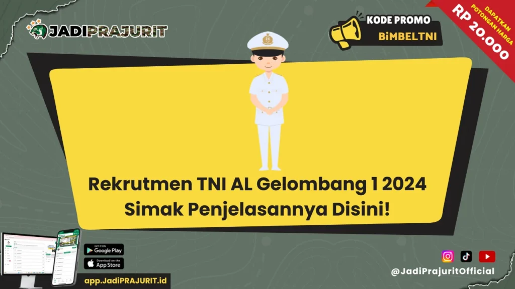 Rekrutmen TNI AL Gelombang 1 2024