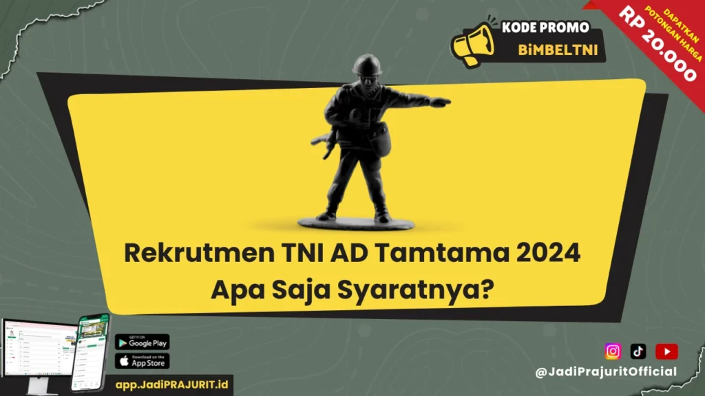 Rekrutmen TNI AD Tamtama 2024
