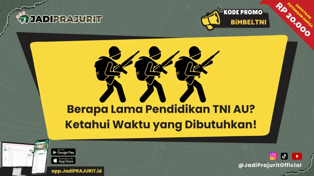 Berapa Lama Pendidikan TNI AU