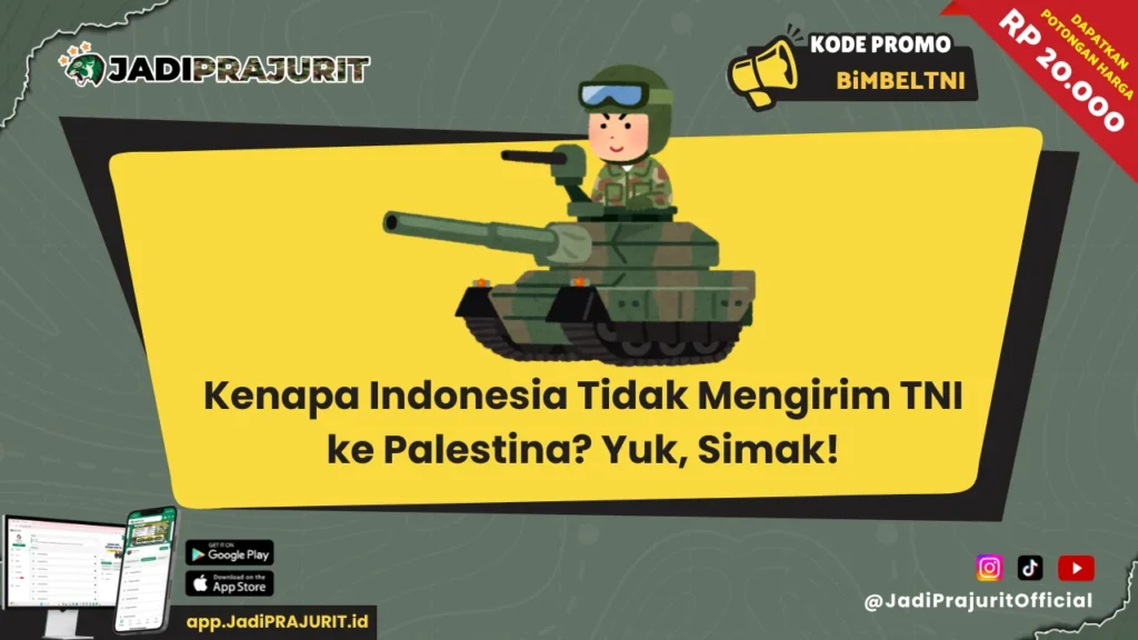 Kenapa Indonesia Tidak Mengirim TNI ke Palestina