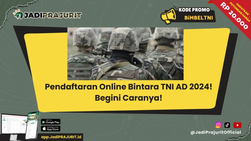 pendaftaran online bintara tni ad 2024