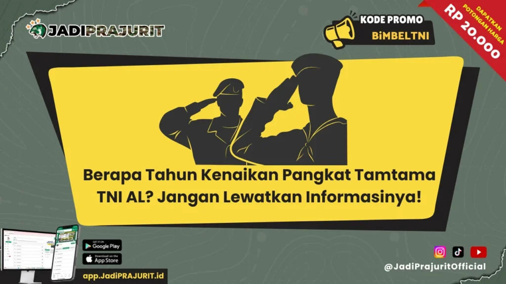 Berapa Tahun Kenaikan Pangkat Tamtama TNI AL