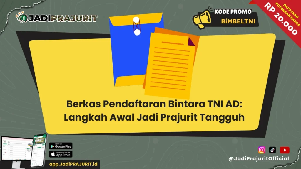 berkas pendaftaran bintara tni ad