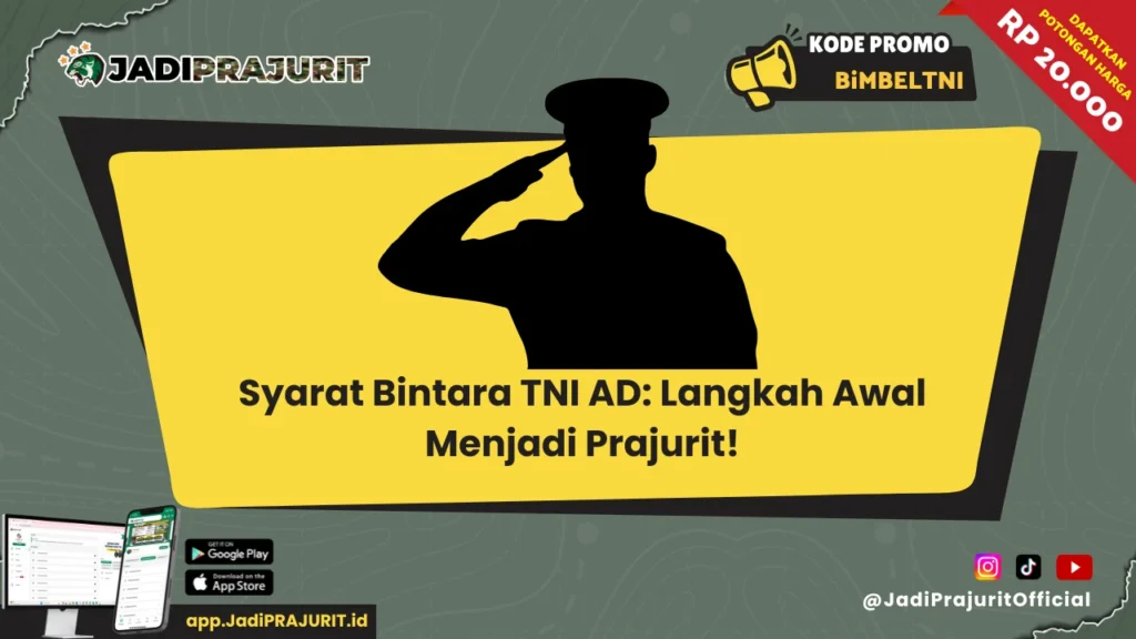 syarat bintara tni ad