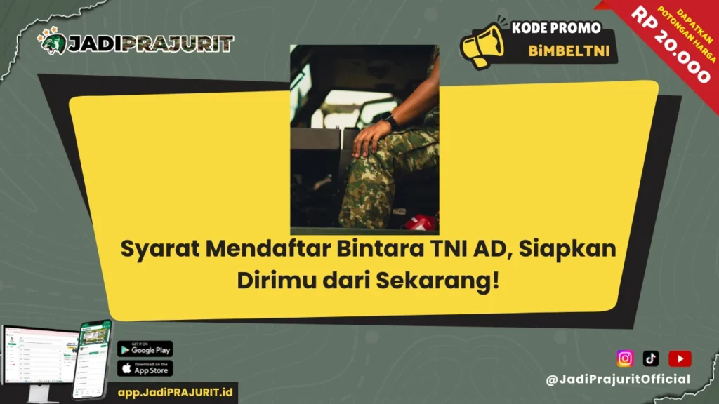 Syarat Mendaftar Bintara TNI AD