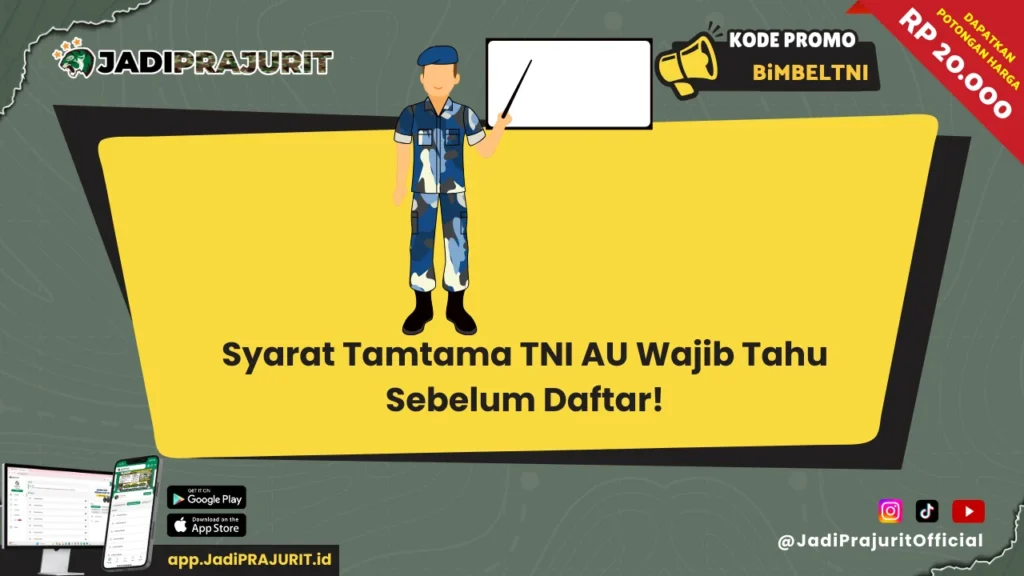 Syarat Tamtama TNI AU