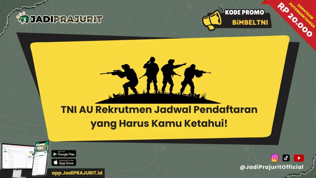 TNI AU Rekrutmen Jadwal Pendaftaran