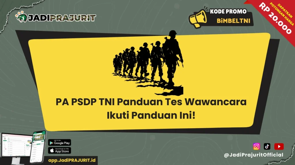 PA PSDP TNI Panduan Tes Wawancara