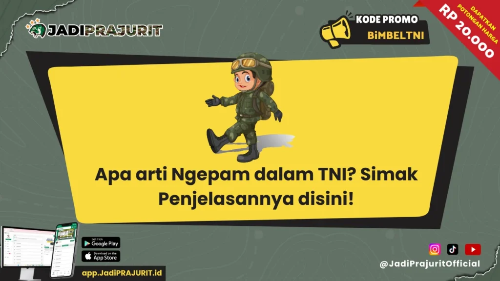 Apa arti Ngepam dalam TNI