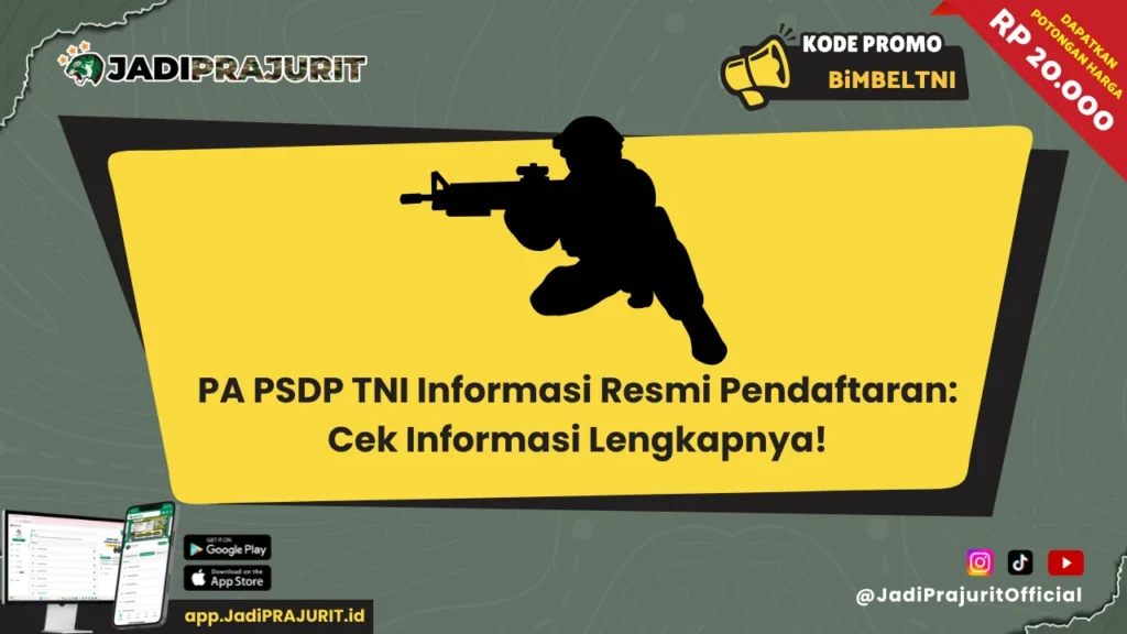 PA PSDP TNI Informasi Resmi Pendaftaran