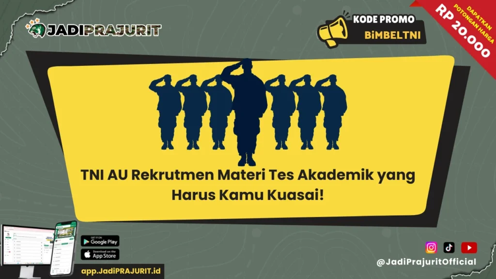 TNI AU Rekrutmen Materi Tes Akademik