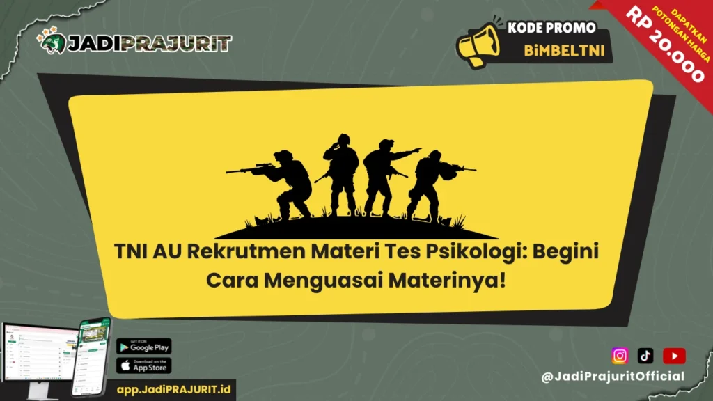 TNI AU Rekrutmen Materi Tes Psikologi