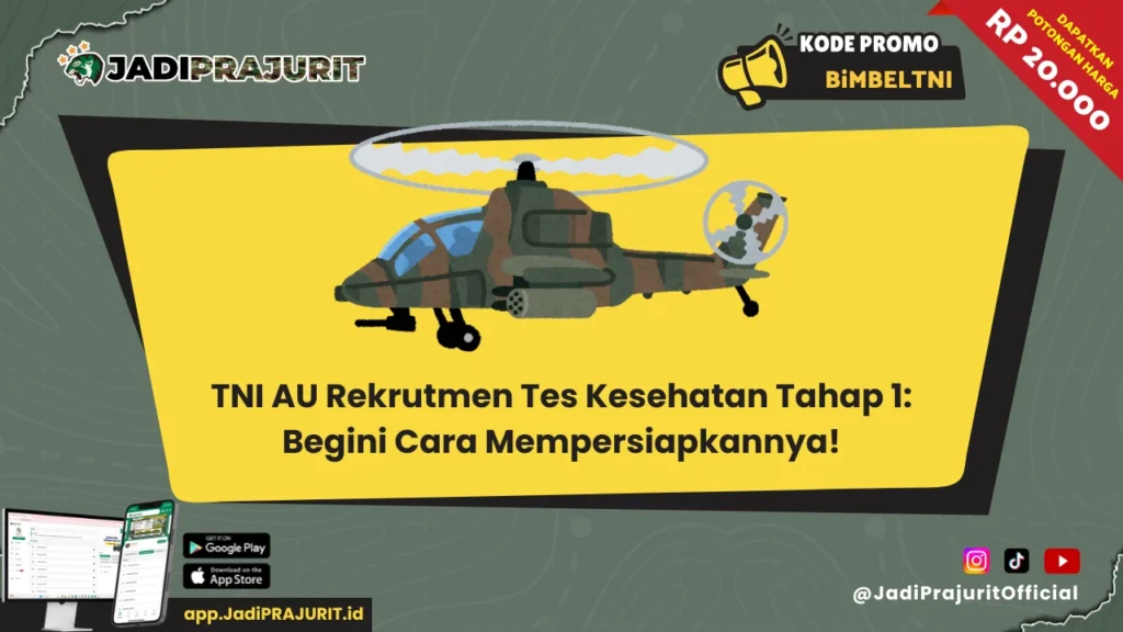 TNI AU Rekrutmen Tes Kesehatan Tahap 1