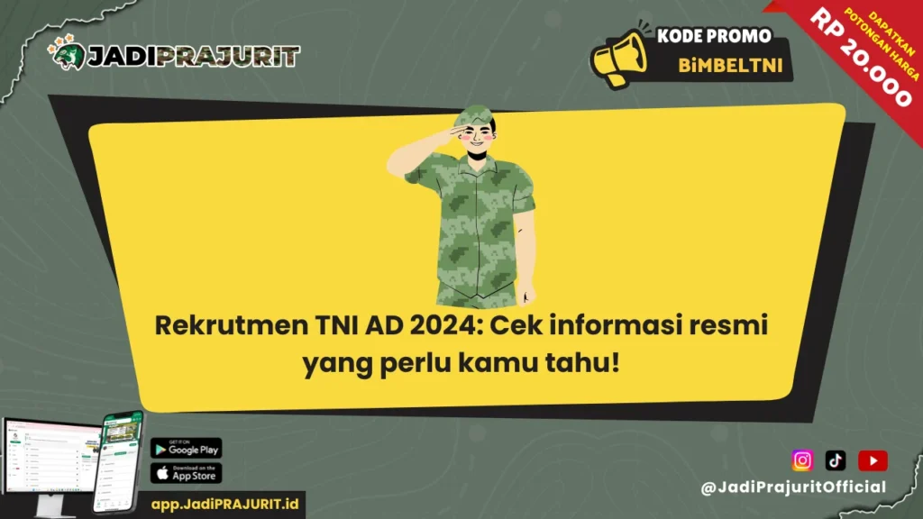 Rekrutmen TNI AD 2024