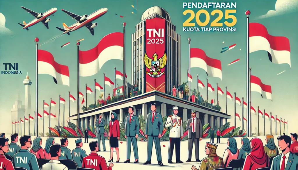 Pendaftaran TNI AD 2025 Kuota Tiap Provinsi