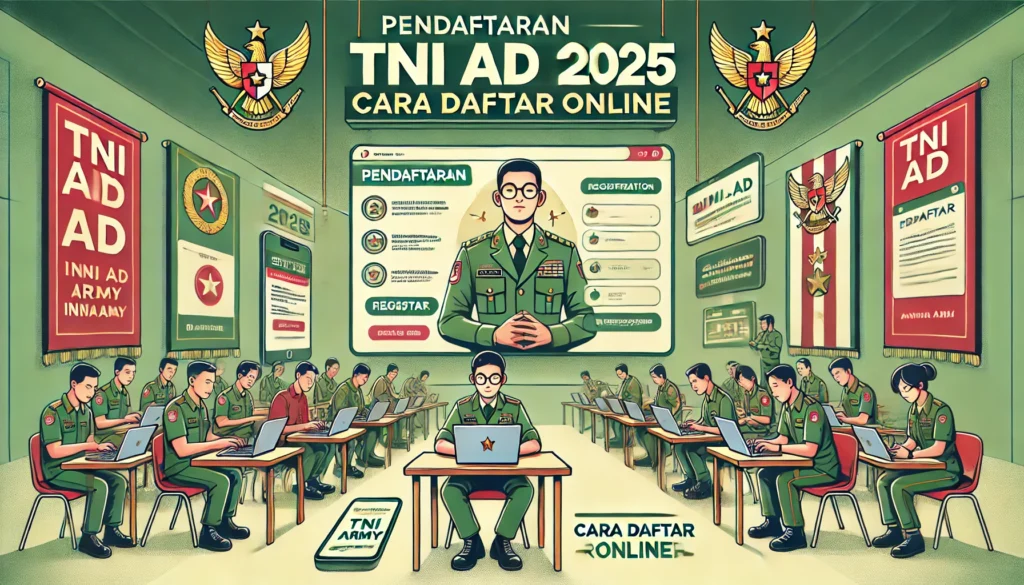 Pendaftaran TNI AD 2025 Cara Daftar Online 