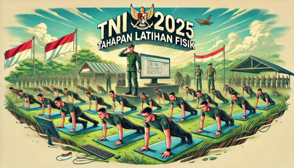 Pendaftaran TNI AD 2025 Tahapan Latihan Fisik