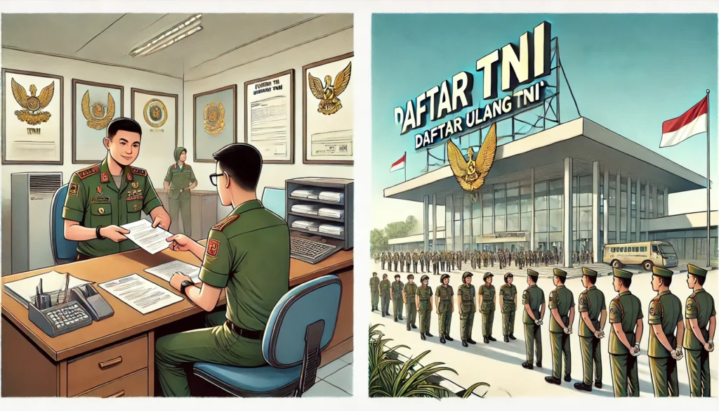 Pendaftaran TNI AD 2025 Daftar Ulang