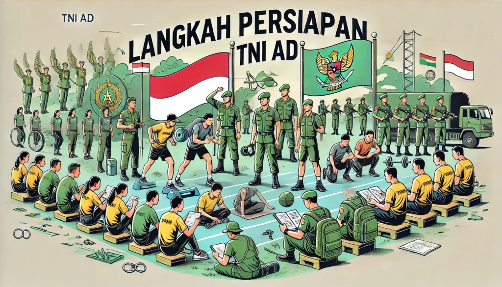 Pendaftaran TNI AD 2025 Buku Panduan Tes 