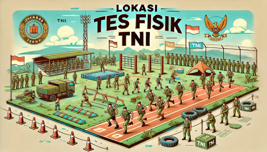 Pendaftaran TNI AD 2025 Lokasi Tes Fisik