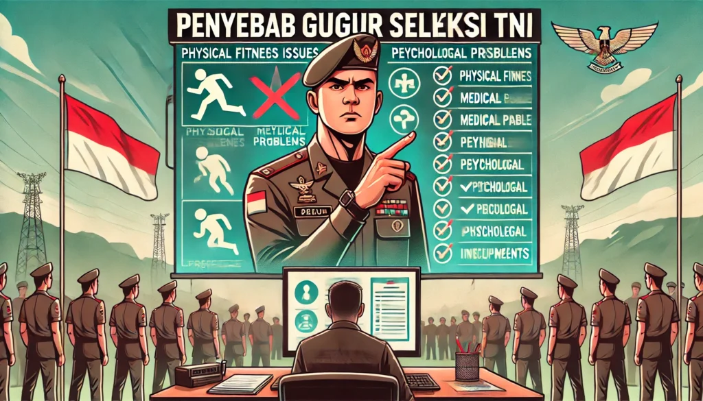 Pendaftaran TNI AD 2025 Penyebab Gugur Seleksi 