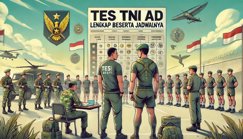 Tahapan Tes TNI AD Lengkap Beserta Jadwalnya