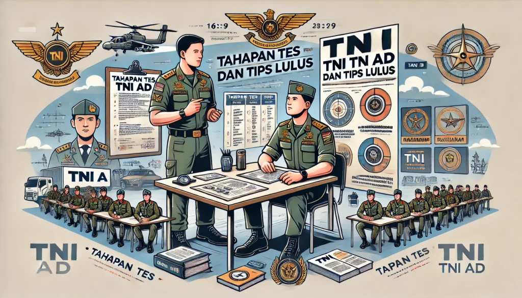 Tahapan Tes TNI AD dan Tips Lulus