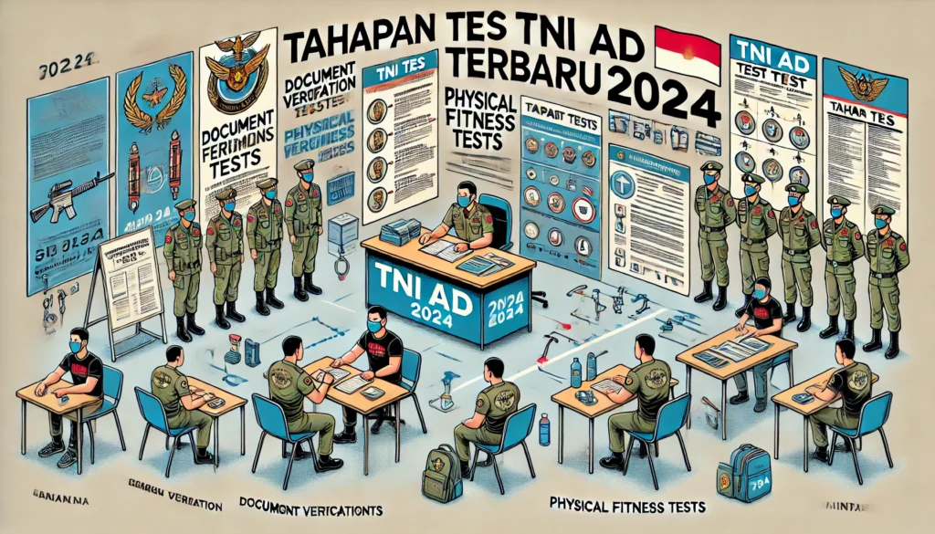 Tahapan Tes TNI AD Terbaru 2024