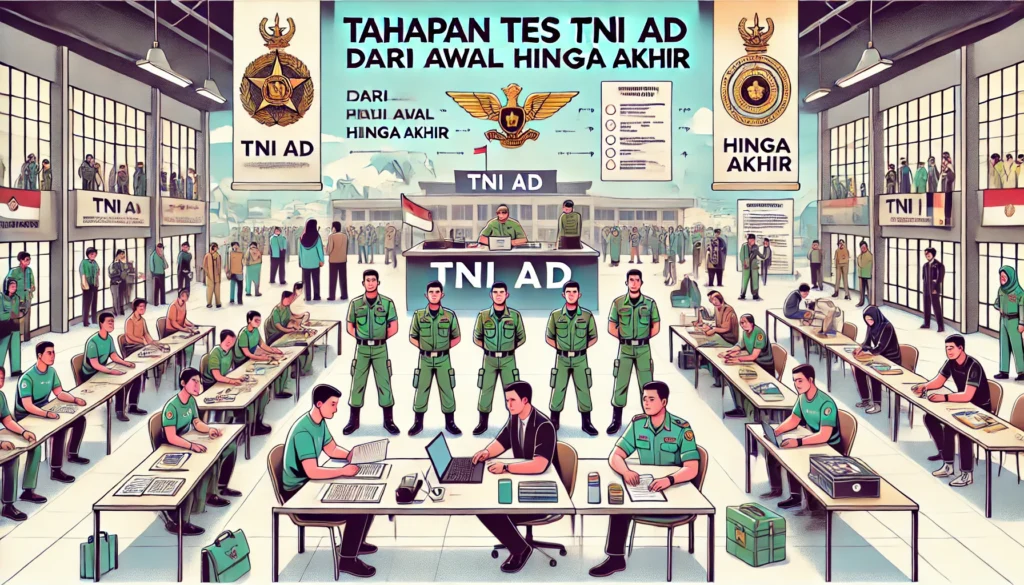 Tahapan Tes TNI AD dari Awal hingga Akhir