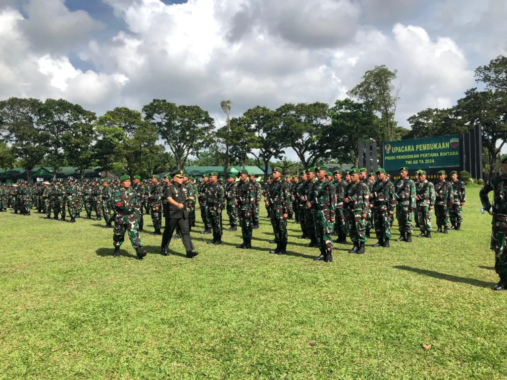 Rekrutmen TNI AD 2024 Pendidikan Militer