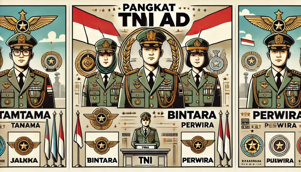 Urutan Pangkat TNI AD dan Masa Dinas Berapa lama Naik Pangkat - Bimbel ...