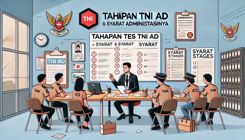 Tahapan Tes TNI AD dan Syarat Administrasinya 