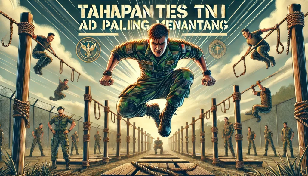 Tahapan Tes TNI AD Paling Menantang