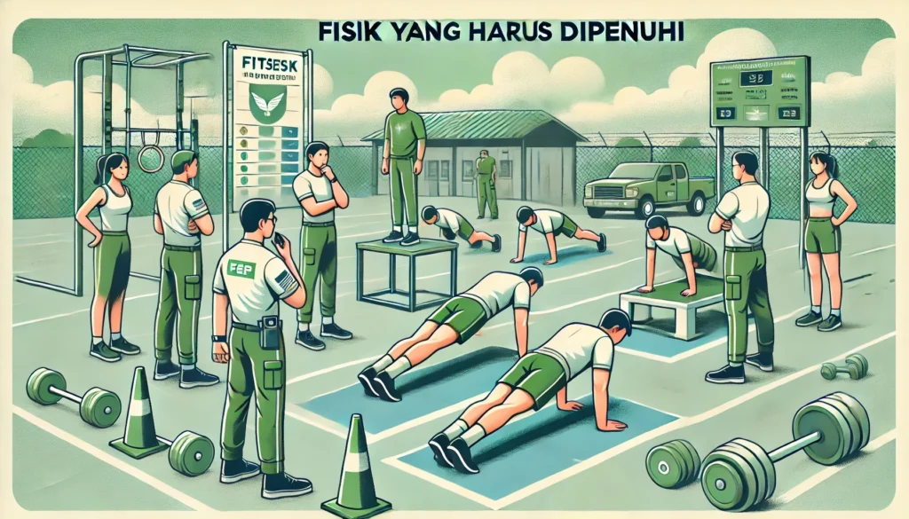 Tahapan Tes TNI AD dan Penilaian Fisik