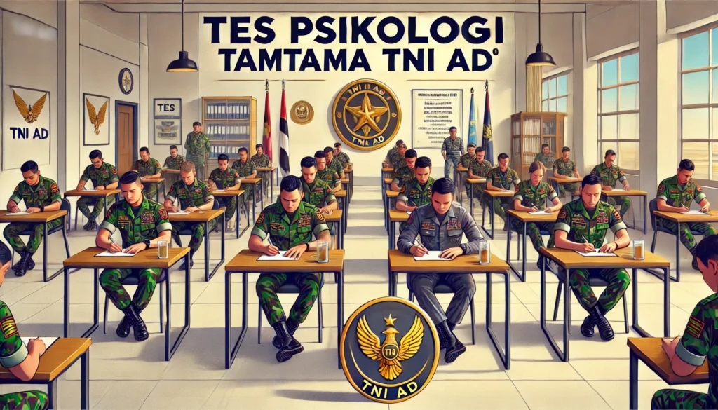 Tahapan Tes Tamtama TNI AD Psikologi