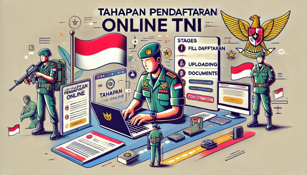 Tahapan Tes Tamtama TNI AD Pendaftaran Online