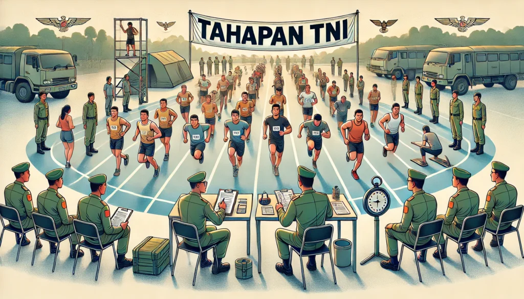 Tahapan Tes Tamtama TNI AD Rik/Uji Sub Panpus