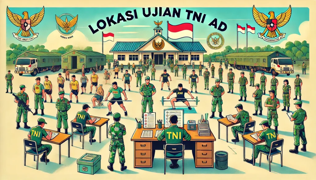 Tahapan Tes Tamtama TNI AD Lokasi Ujian