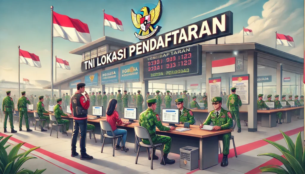 Lokasi Pendaftaran Tamtama TNI AD