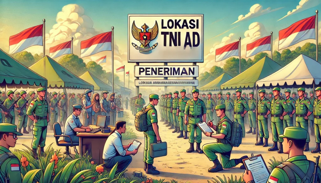 Lokasi Pendaftaran Tamtama TNI AD Palembang