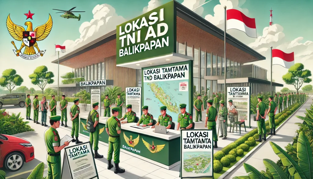 Lokasi Pendaftaran Tamtama TNI AD Balikpapan