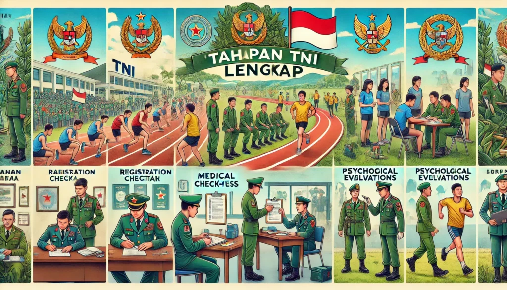 Seleksi Tamtama TNI AD 2025 Tahapan Lengkap