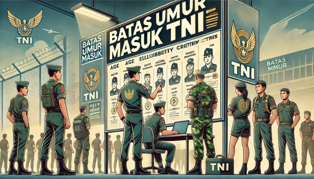 Batas Umur Pendaftaran Tamtama TNI AD