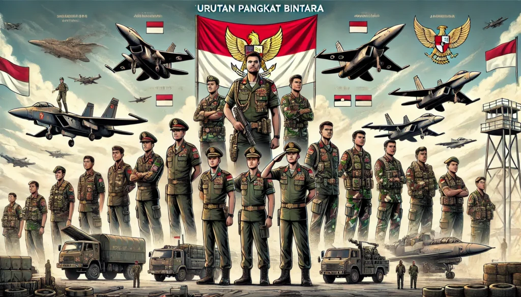 Urutan Pangkat Bintara TNI AU