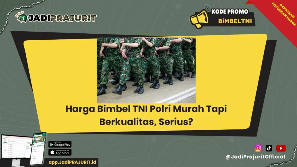 harga bimbel tni polri