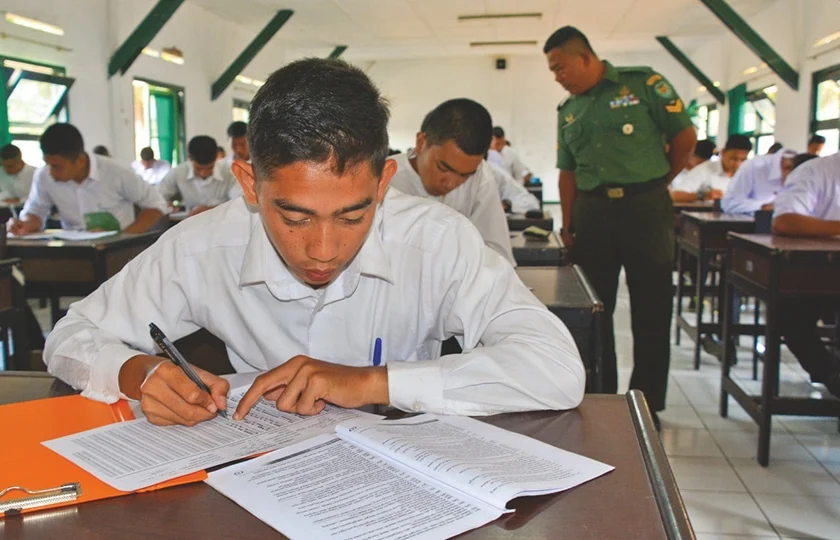 Tes Warteg TNI