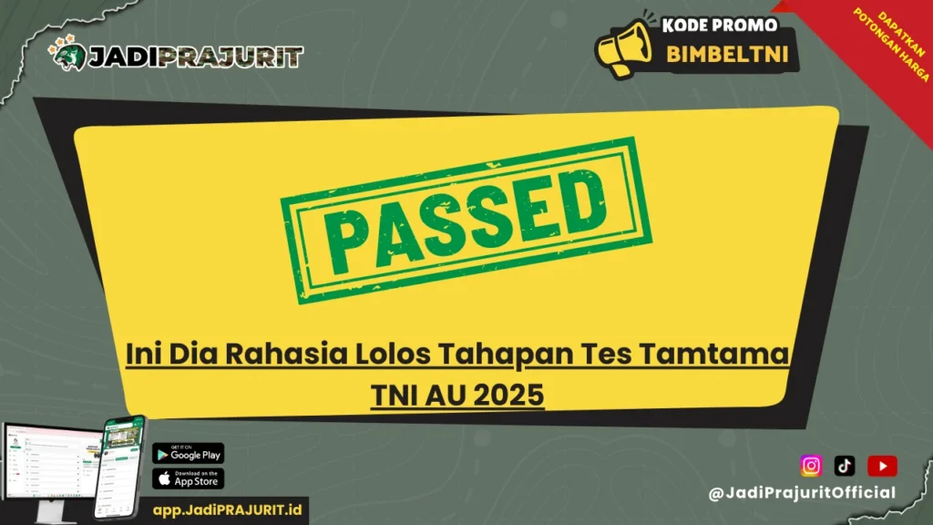 Tahapan Tes Tamtama TNI AU