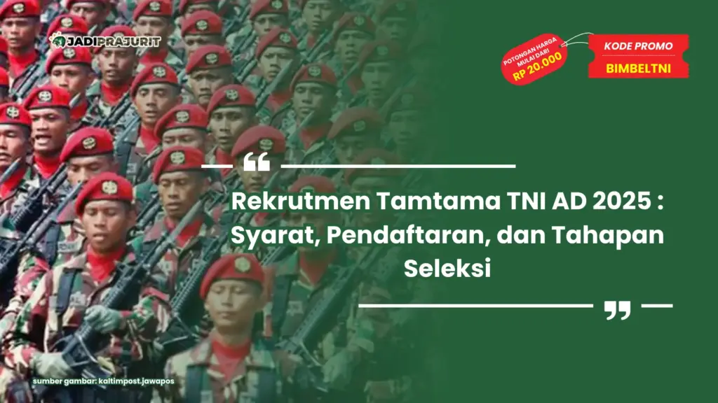 rekrutmen tamtama tni ad