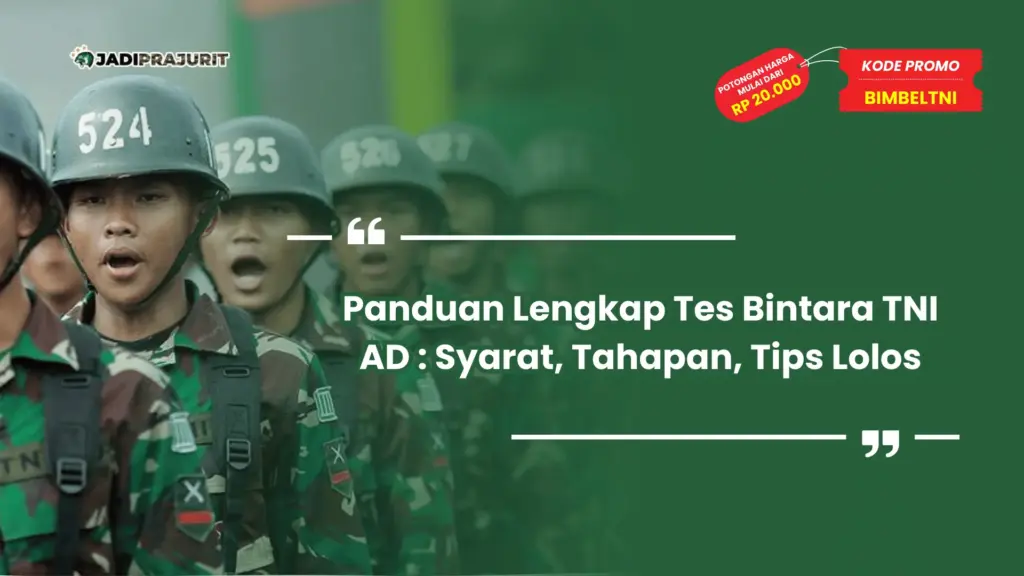 Tes Bintara TNI AD