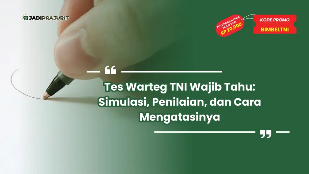 Tes Warteg TNI